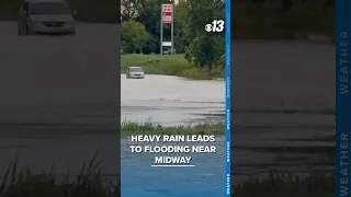 Heavy rains lead to flooded roads in Boone County