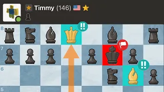 Intercontinental Ballistic Missle Gambit vs 100 ELO Players