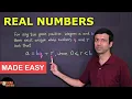 Real Numbers