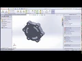 Solidworks tutorial circular pattern center point arc slot