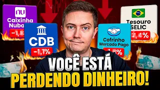 Você Está PERDENDO DINHEIRO no Nubank, Mercado Pago, CDBs e Tesouro Selic!