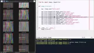 How to use image filters in