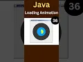 Java Swing Nested Circles With Spinning Arc Animation