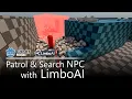 Simple Patrol Search NPC with LimboAI AI Attempt 1 Godot 4 6