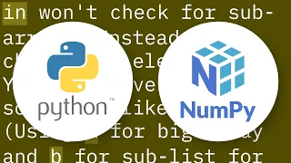 Python numpy array sublist match with large list where sequence matter