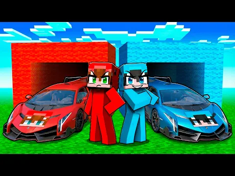 Video Thumbnail: Dagar vs Nacho: Reto de COCHES SUPERDEPORTIVOS en Minecraft