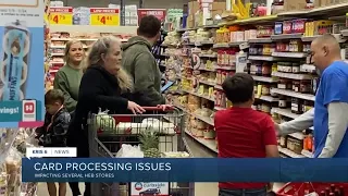 Some H-E-B stores experiencing credit debit card processing issues