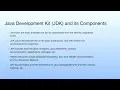 Java Development Kit JDK and its Components Lecture 03 Java Tools and Resources