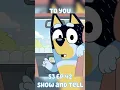 Show and tell blah blah blah new Bluey 2023 episode