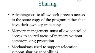 Operating Systems Lecture 7 Part 1