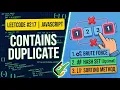 217 Contains Duplicate - LeetCode JavaScript