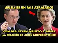 Úrsula OFENDIÓ a Rusia en la sala de la ONU — y recibió respuesta de Medinsky, BRAVO!