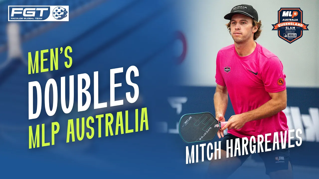 HIGHLIGHT PICKLEBALL MEN'S DOUBLES SEMI-FINAL (MITCH HARGREAVES) | MLP Australia - Victoria Event #5