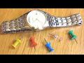 How to Remove Watch Links and Resize Watch Band No Tools
