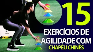 EXERCÍCIOS PARA TREINO FUNCIONAL | Treino de Agilidade com Chapéu Chinês | Natural Fitness