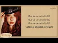 CHUNG HA 'México' Lyrics