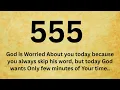 🕊️555 God is Worried About you today because you always skip his word.. Open this now !!