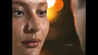 الحلقه مسلسل اسطنبول راس على عقب اول قبله بين أمير وناز مشهد يجنن نظرات من غير كلام دندنها