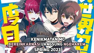 3 anime bertemakan harem yang akan tayang di bulan april 2023 momentanimeid