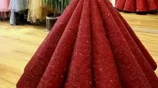 فساتين كولكشن لا بشدة للخطوبة والسهرة والحفلات شوفي فستانج الون الاحمر الفساتين 