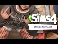 The Sims 4 GRUNGE REVIVAL KIT Is MY NEW FAVORITE