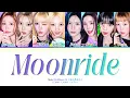 Hearts2Hearts Moonride Lyrics (Color Coded Lyrics)