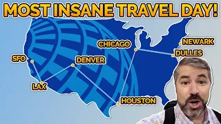Can I fly to EVERY United Airlines Hub in ONE day