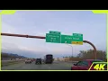 Sunset Rush Hour Drive Colorado Springs to Castle Rock Heavy Traffic POV