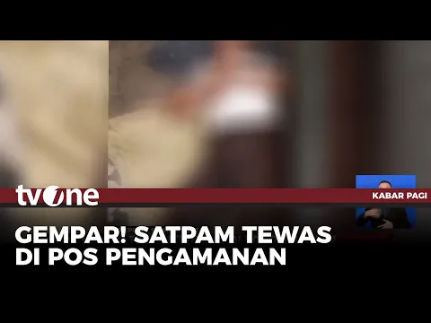 Geger, Satpam Ditemukan Tewas di Pos Jaga