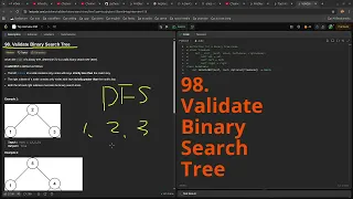 Leetcode MEDIUM Problem 98 Validate Binary Search Tree DevOps Python Practice