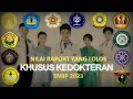 Download Lagu KHUSUS KEDOKTERAN. NILAI RATA RATA RAPORT DAN NILAI RAPORT YANG PERNAH LOLOS DI JURUSAN KEDOKTERAN