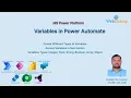 Power Automate 6 Power Automate Variables Explained Initialize Set and Use Variables Easily