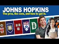 Johns Hopkins University The pros the cons and how to get in