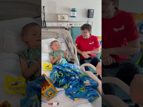 His Reaction Melted My Heart #ninjakidz  #cancerawareness