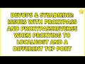 Issues with ProxyPass and ProxyPassReverse when proxying to localhost and a different TCP port