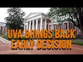 UVA Admission Adds Early Decision Option