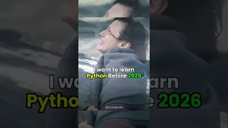 Want to learn Python Before 2027 Roadmap
