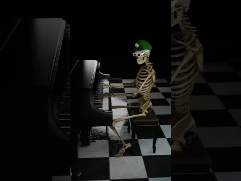 ITS SPOOKY MONTH!!! #luigismansion #piano #spooky #halloween