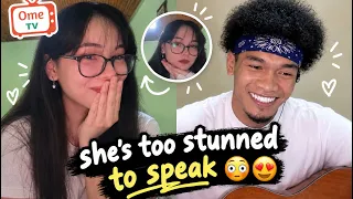 singing to strangers on ometv/omegle | catch me if you can 😂😝