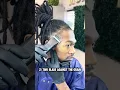 SELF CUT High Taper on Locs Thinning Hairline with Sharp Goatee Joliet Barber