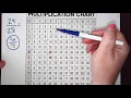 Simplifying Fractions multiplication chart