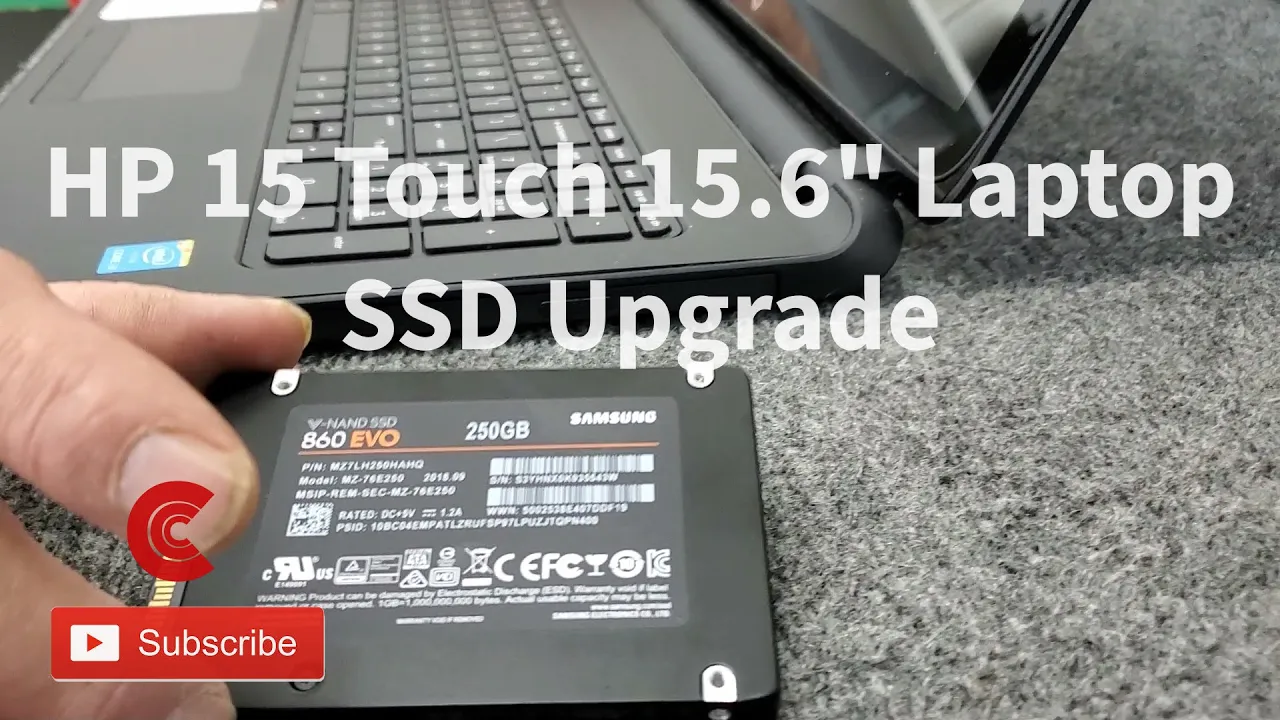 How To Dismantle / Disassemble any HP Pavilion 15 series laptop - Upgrade HD, RAM, Screen etc. 