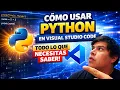 como USAR PYTHON en VISUAL STUDIO CODE