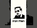 Iron Man Drawing by Python Programming