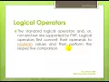 Learn PHP Lecture 5 PHP Operators Part2