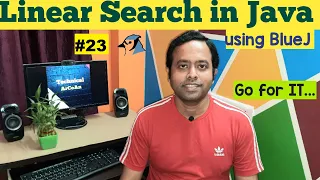 Linear Search in Java using BlueJ BlueJ IDE ICSE IX X Java Programming Linear Search