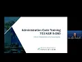 Administration Code Training Module 3