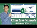AWESOME Excel Charts Visuals For Business Finance Professionals