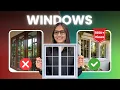 Window Design Wooden vs Aluminium vs uPVC Window Grill Best Window Brands