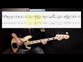 Blue Swede - Hooked On A Feeling bass cover with tabs in